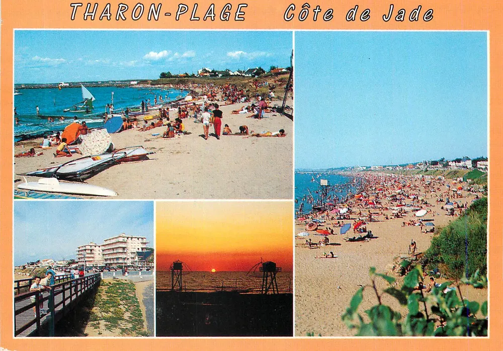 Tharon-Plage — Costa da Jóia — Art Aud Frères, N.1.53 - Frente