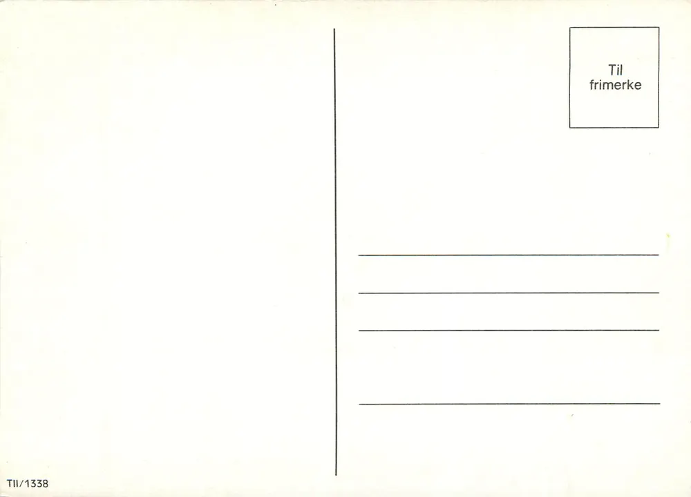 Noorse zegels 1976 — Collectie Noorse zegels — Uitgever: Til frimerke - Achterkant