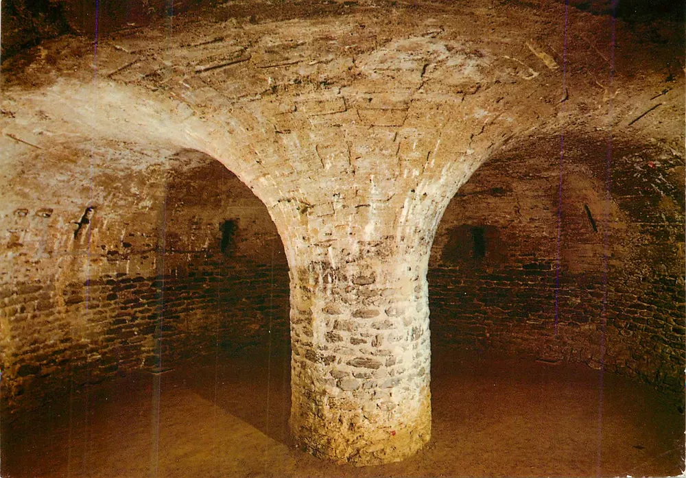 Palmensäule der Krypta der Crèche (11. Jh.) — Saint-Michel-de-Cuxa (66) — Éditions du Castelet - Vorderseite