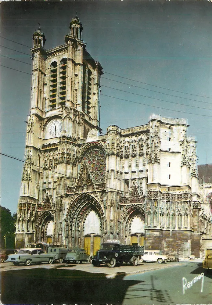 Troyes (Aube) — Die Kathedrale — Verlag RAYMON (S.-el-O.) - Vorderseite