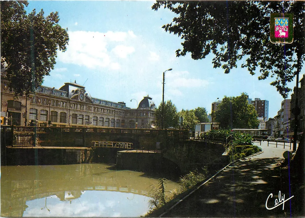 Bahnhof Matabiau und der Canal du Midi — Editions CELY — Nr. 3396 - Vorderseite
