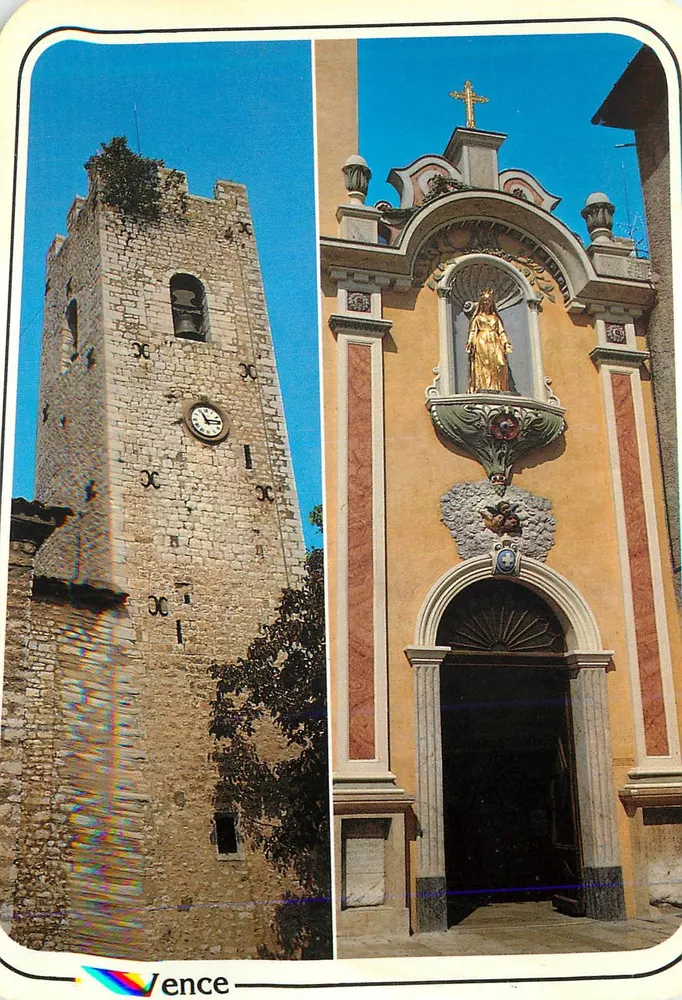 Vence — Antiga Catedral — Editor: G. Cigogne - Frente