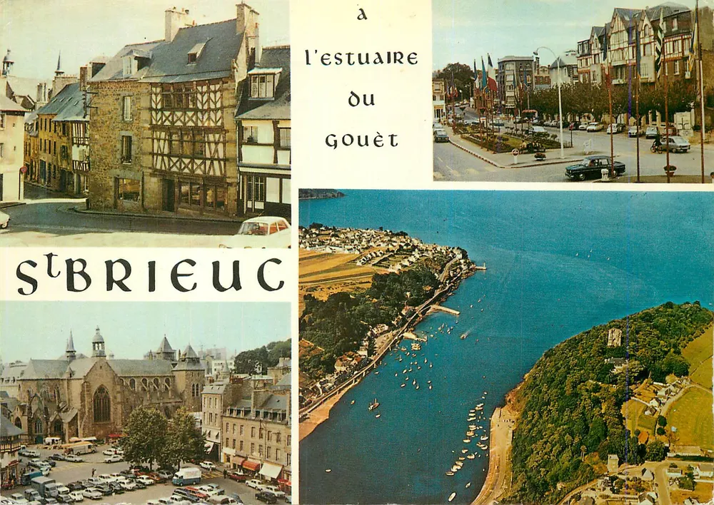 Saint-Brieuc — à l'estuaire du Gouët — Éditions Y. R. Caoudal - Recto