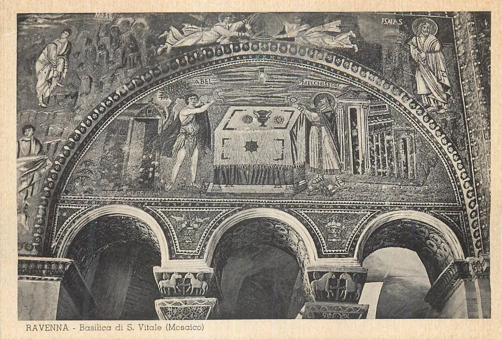 Ravenna - Basilica di S. Vitale (Mosaico) - Recto