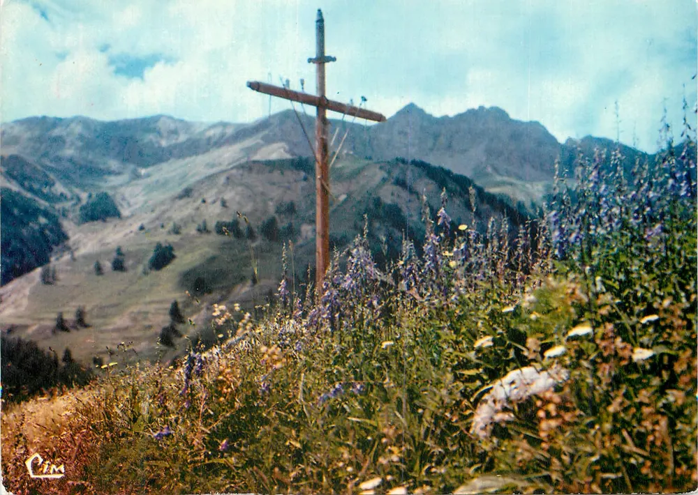 St-Véran (Hautes-Alpes) — Kreuz der Missionen — Verleger Cima, Nr. 35000 - Vorderseite