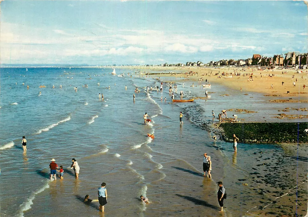 LION-sur-MER (Calvados) — La plage — Couleurs Naturelles, N°8 - Frente