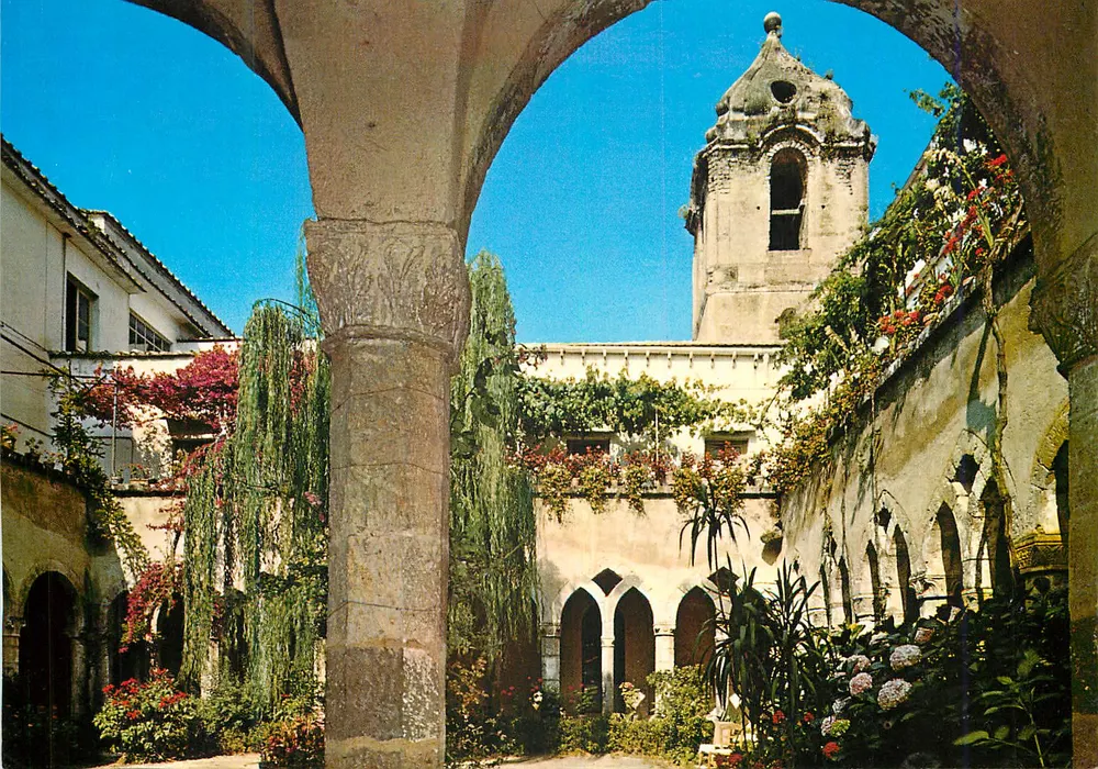 Sorrento — O Chiostro de São Francisco — Ed. Vincenzo Carcavallo - Napoli, n°25 - Frente