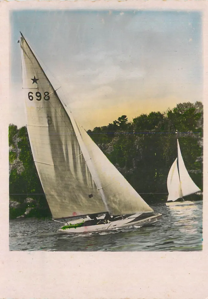 Vela — Corrida náutica — Editor J. F. Paris, n° 209 - Frente