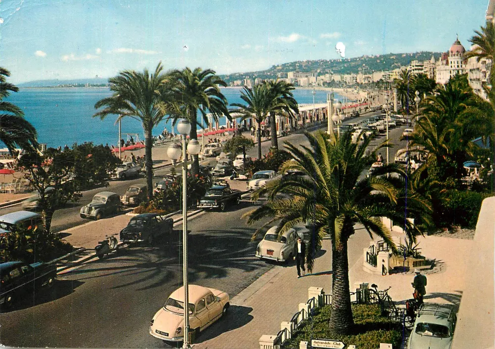 Nice — A Promenade dos Ingleses — Edições Naturelles - Frente
