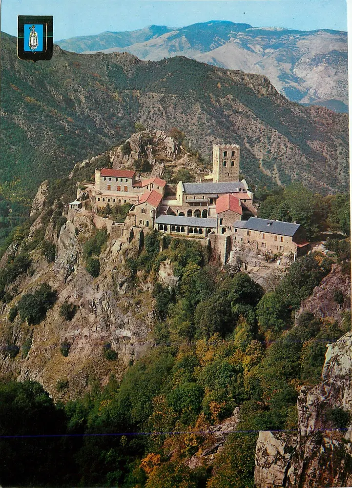 Abtei Saint-Martin du Canigou — Canigou-Massiv, Pyrénées-Orientales — Edition DINO - Vorderseite
