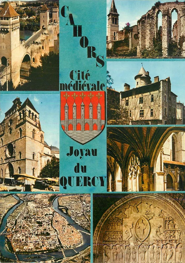 Cahors — Mittelalterliche Stadt, Schatz des Quercy — Moderne Editionen « Théojac » - Vorderseite