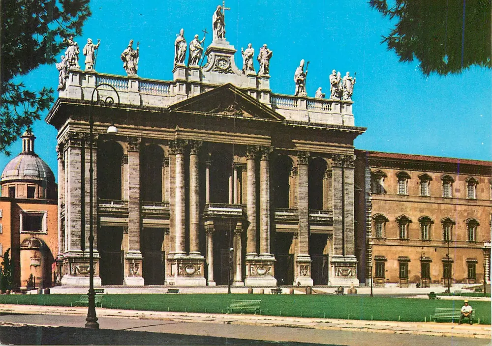 Basílica de São João de Latrão — Roma — editor Plurigraf Eterni, n° 202 - Frente