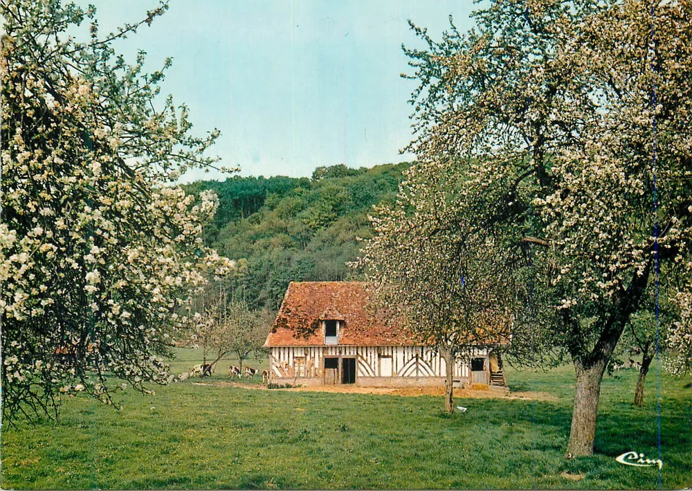 Blossoming Apple Trees — Normandy — Combier Imprimeur Mâcon - Front
