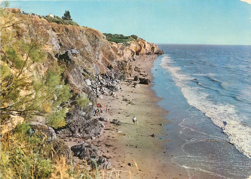 La Bernerie - Strände von Crève-Cœur — Loire-Atlantique — Foto Marc Guitteny, Verlag ADIA, n°6 - Vorderseite