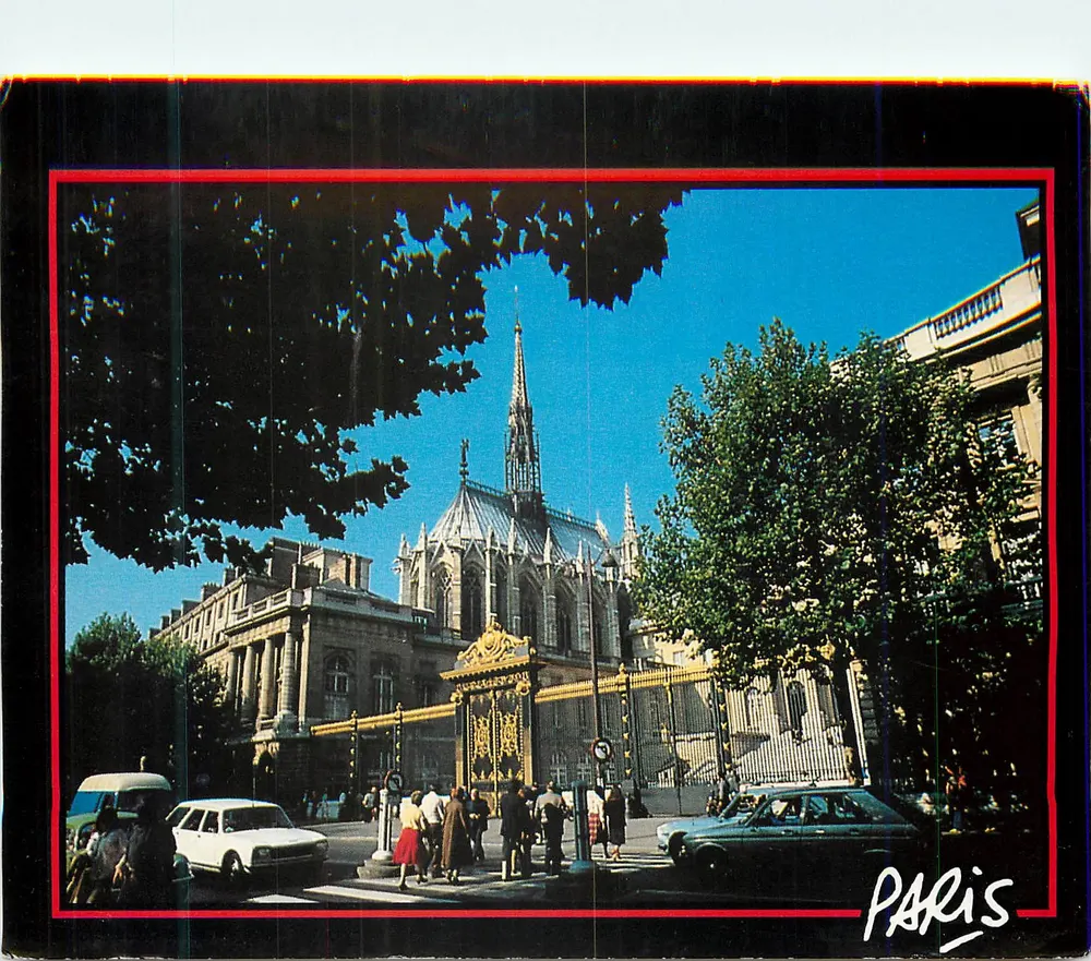 A Santa Capela — Paris — Foto E. Knight, Image In Editions - Frente