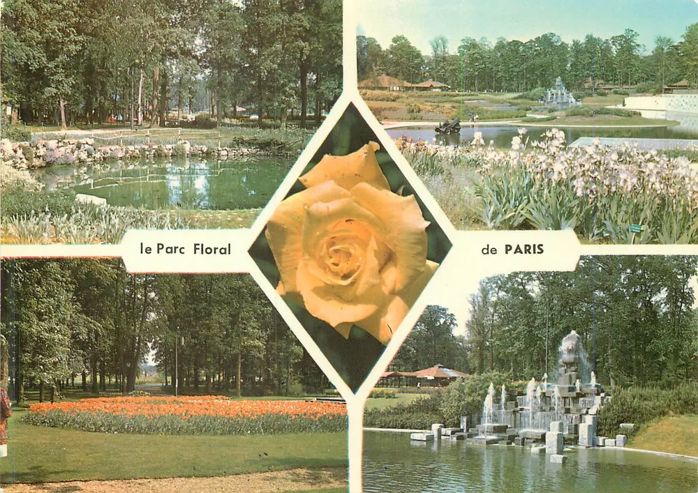 Park Kwiatowy w Paryżu — Wydawnictwo RAYMON — nr 025 - Awers