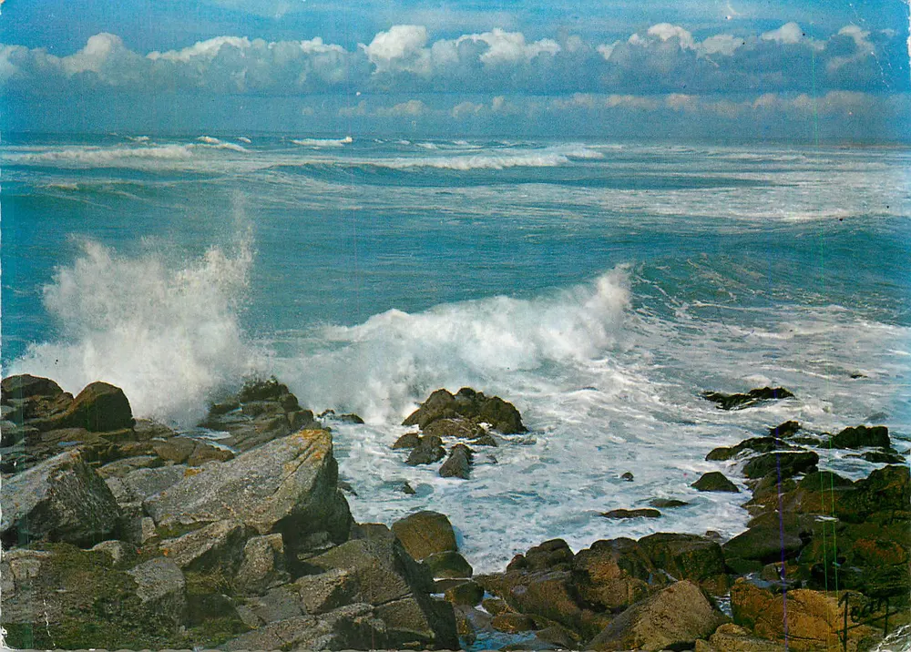 Burza nad wybrzeżem — Sables d'Olonne — Wydawnictwo Soleil, Sournre - Awers