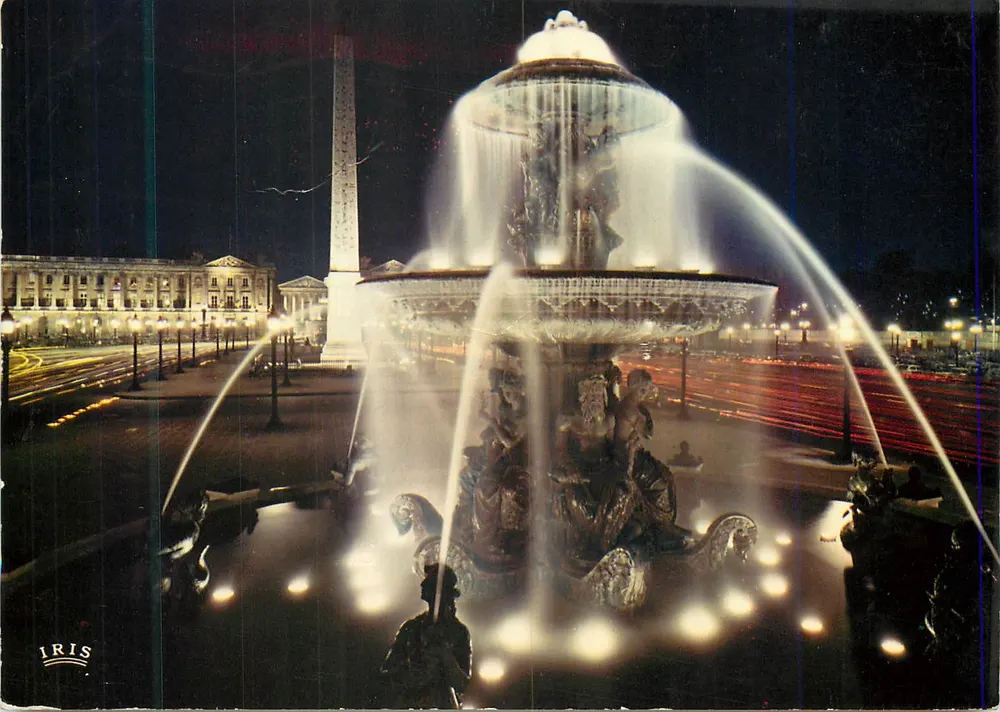 Place de la Concorde — Paris — editor IRIS, n° 415 - Frente