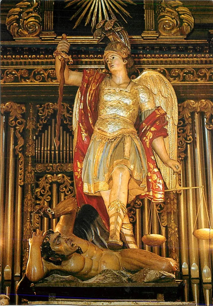 Igreja de São Miguel — Menton — Editor PINS (BF 65) - Frente