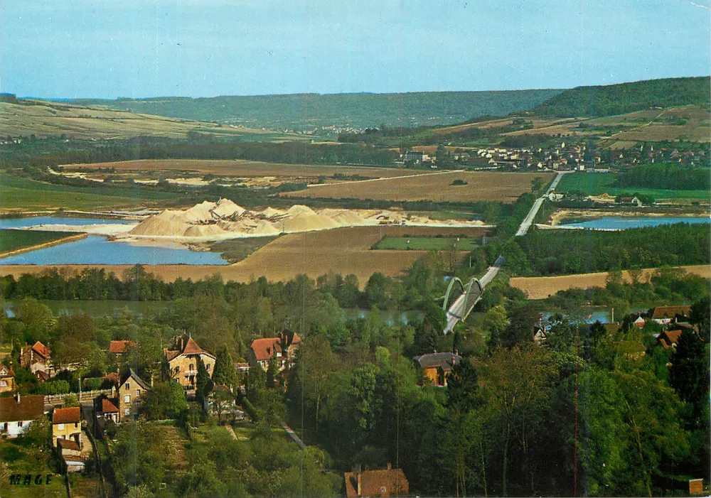 Jaulgonne und Varennes — Allgemeiner Blick — Éditions H. Fournier - Vorderseite