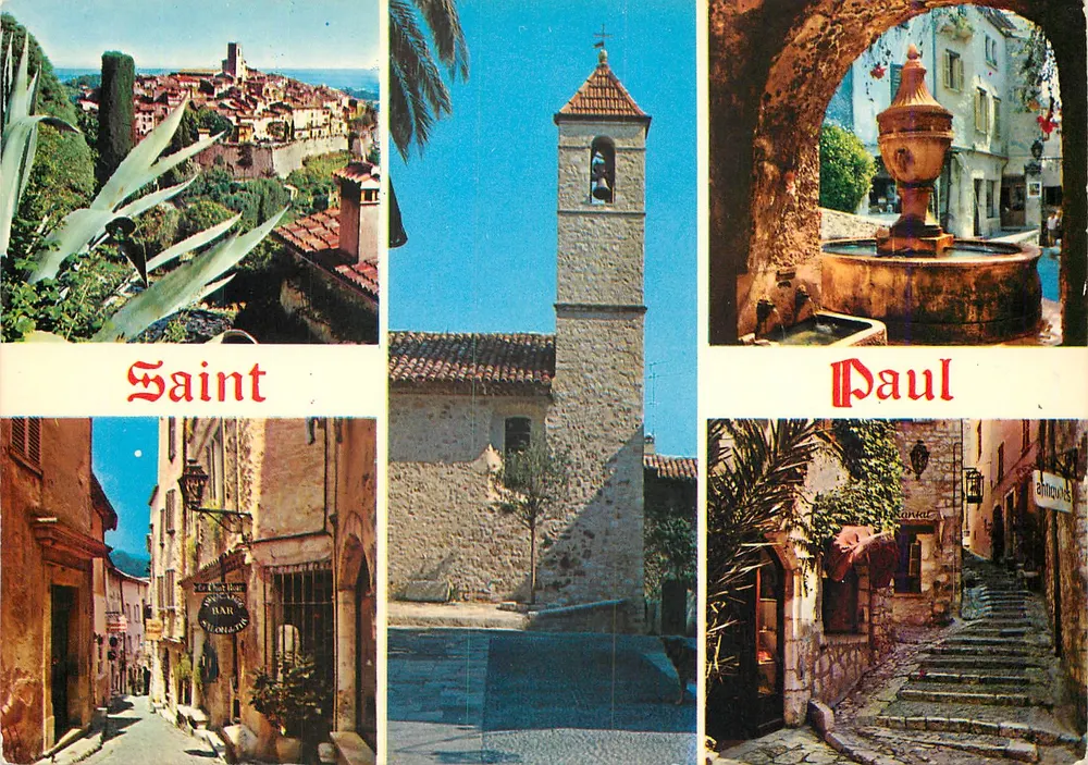 Saint-Paul - Côte d'Azur - Verleger GILLETТА - n°483 - Vorderseite