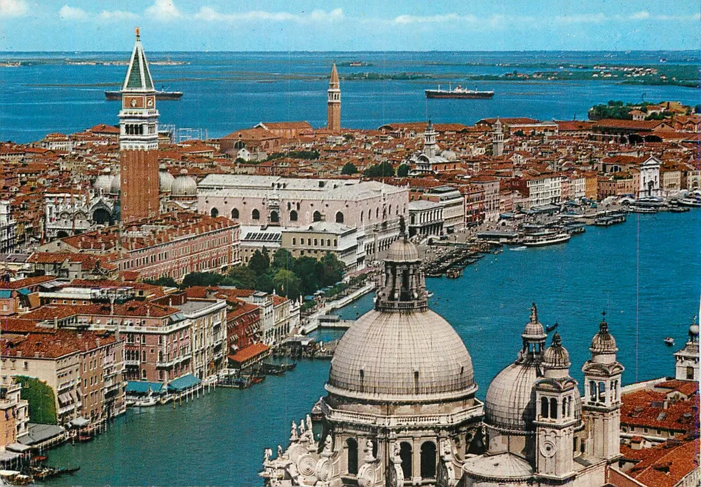 Luftbild des Bassin de Saint-Marc — Venedig — Ediz. ARDO - Ripr. vielata - Vorderseite