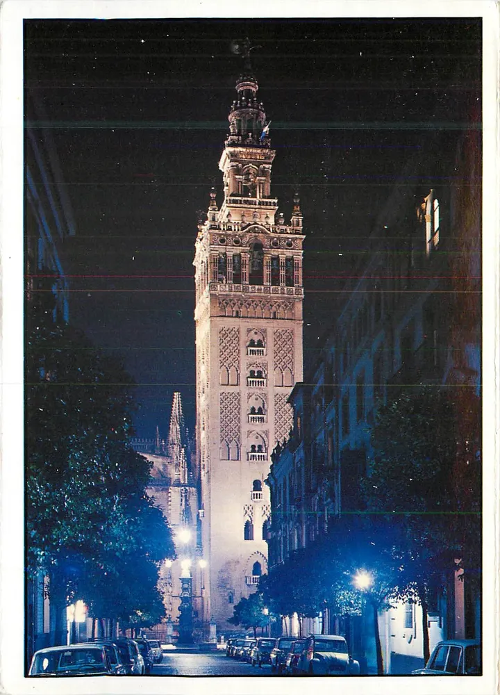 A Giralda — Vista noturna — Coleção Triana - Frente