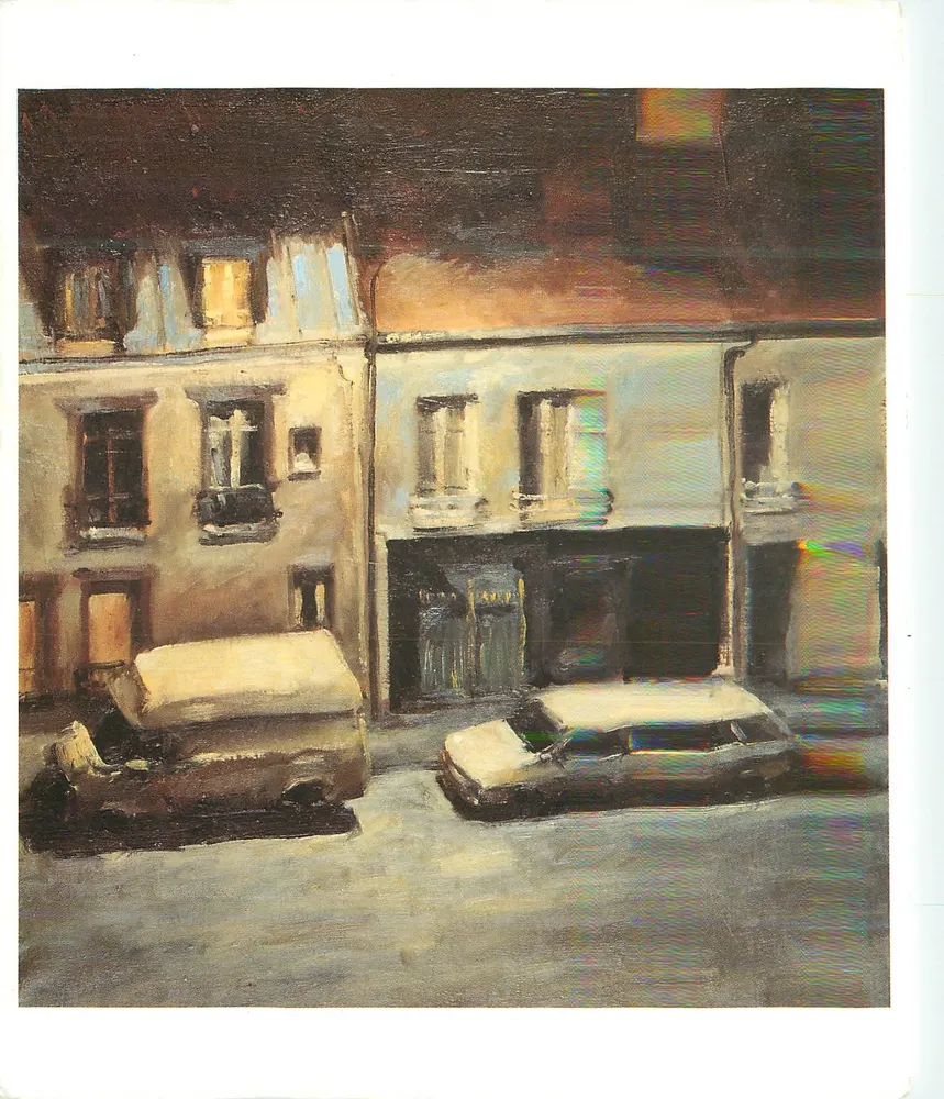 Espera — óleo sobre tela — Paris Peripherique - Frente