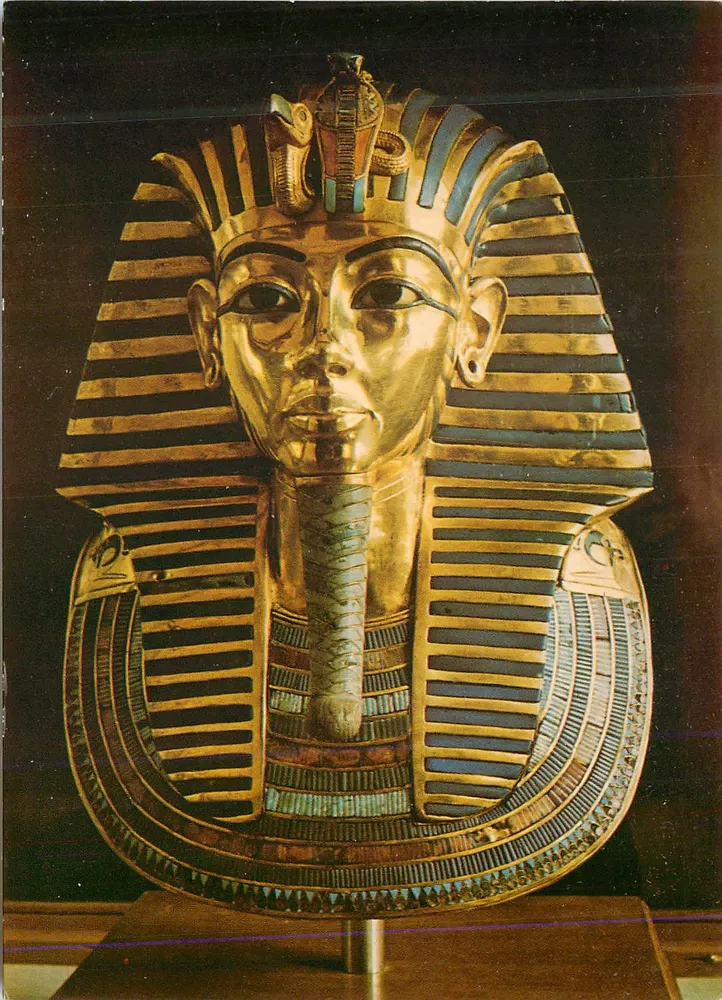 Goldmaske von Tutankhamun — Ägyptisches Museum — Edition Egypt - Vorderseite