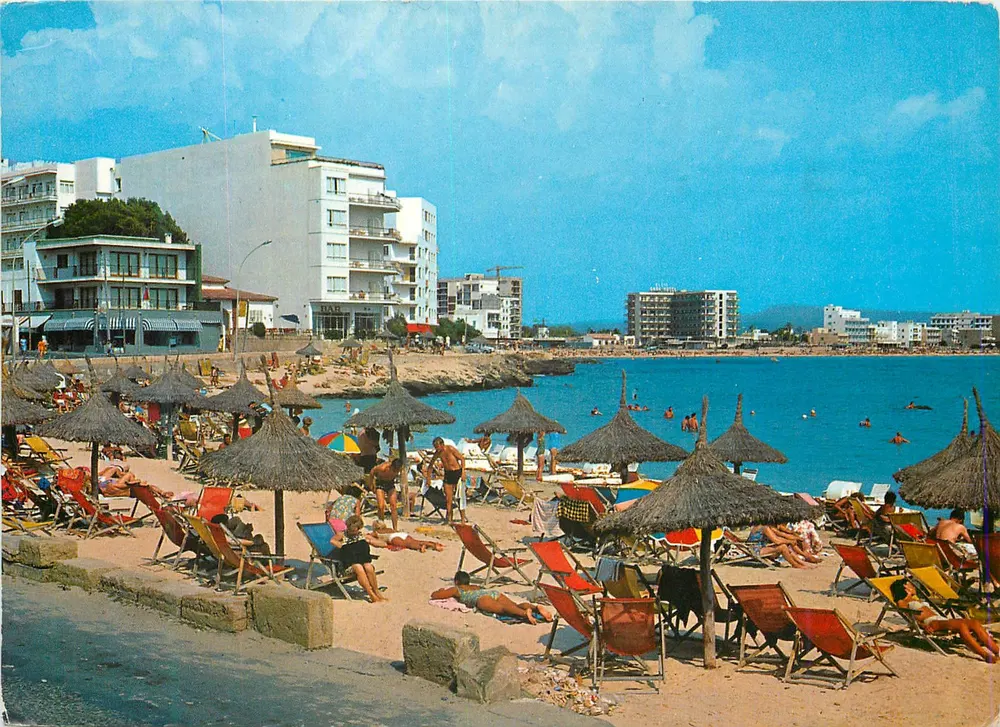 Praia de Palma de Mallorca — Ca'n Pastilla — Editora GYP color - Frente