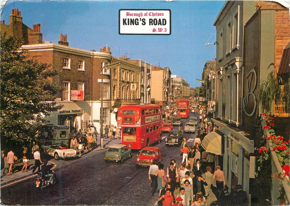 King's Road — Borough of Chelsea — Publicado por Kardorama Ltd - Frente