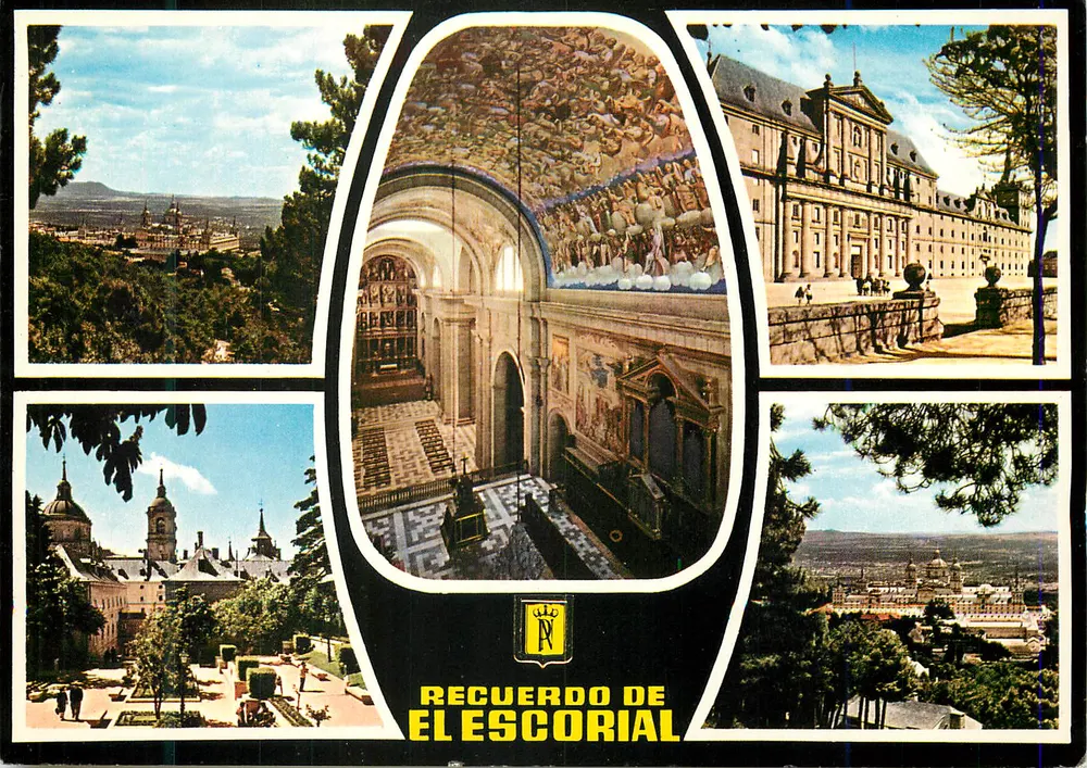 El Escorial — allgemeine Ansicht, Basilika, Hauptfassade — Editorial Patrimonio Nacional, N° 79 - Vorderseite