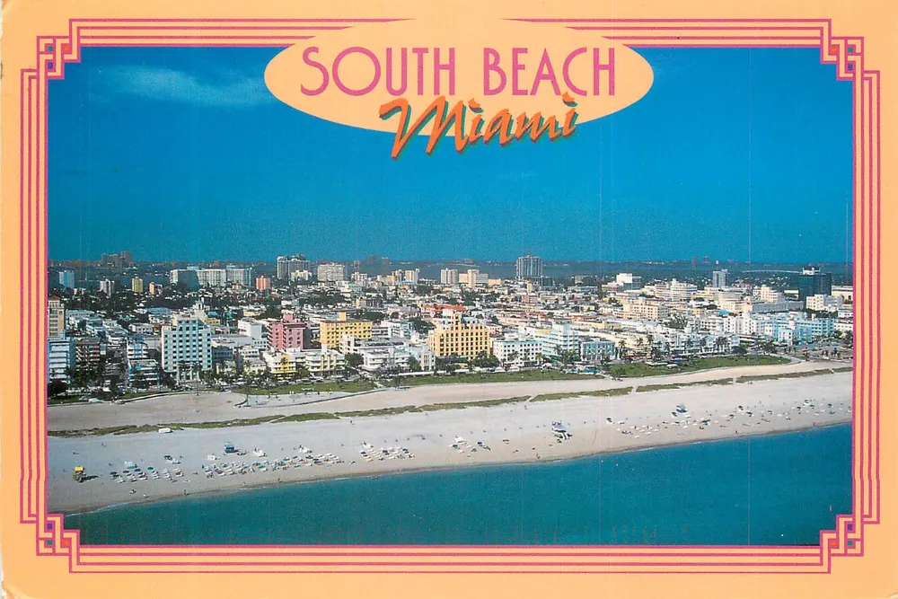 South Beach Miami — luchtfoto — Astral Graphics - Voorkant
