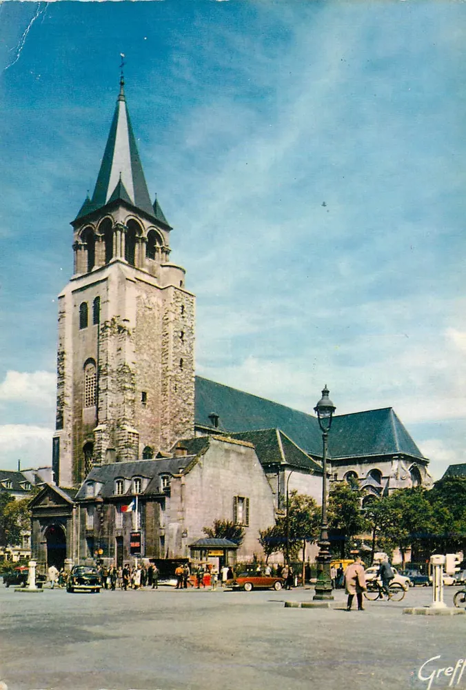 Kerk van Saint-Germain-des-Prés — Parijs — Edities Greff - Voorkant