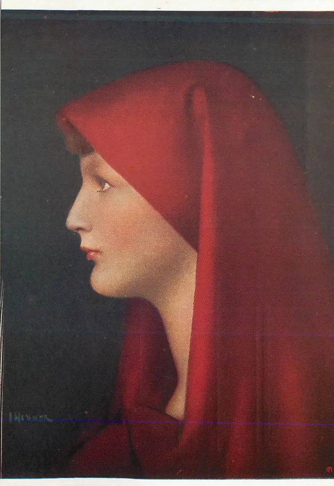 Fabiola — Jean-Jacques Henner (1829-1905) — Éditions Nomis, Paris - Recto