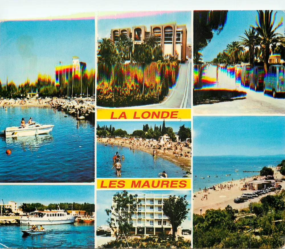 La Londe-les-Maures — vista panorâmica — Edições S.E.P.T. n°271/54 - Frente