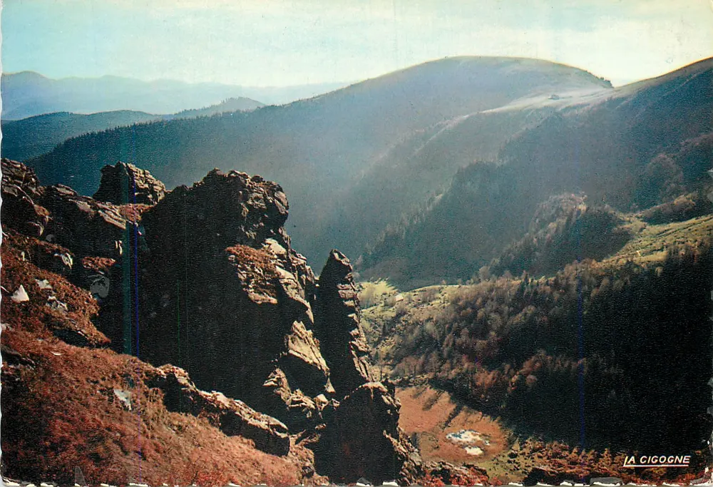 Les Hautes-Vosges — Massif du Hohneck (1.361 m) — La Cigogne - Recto