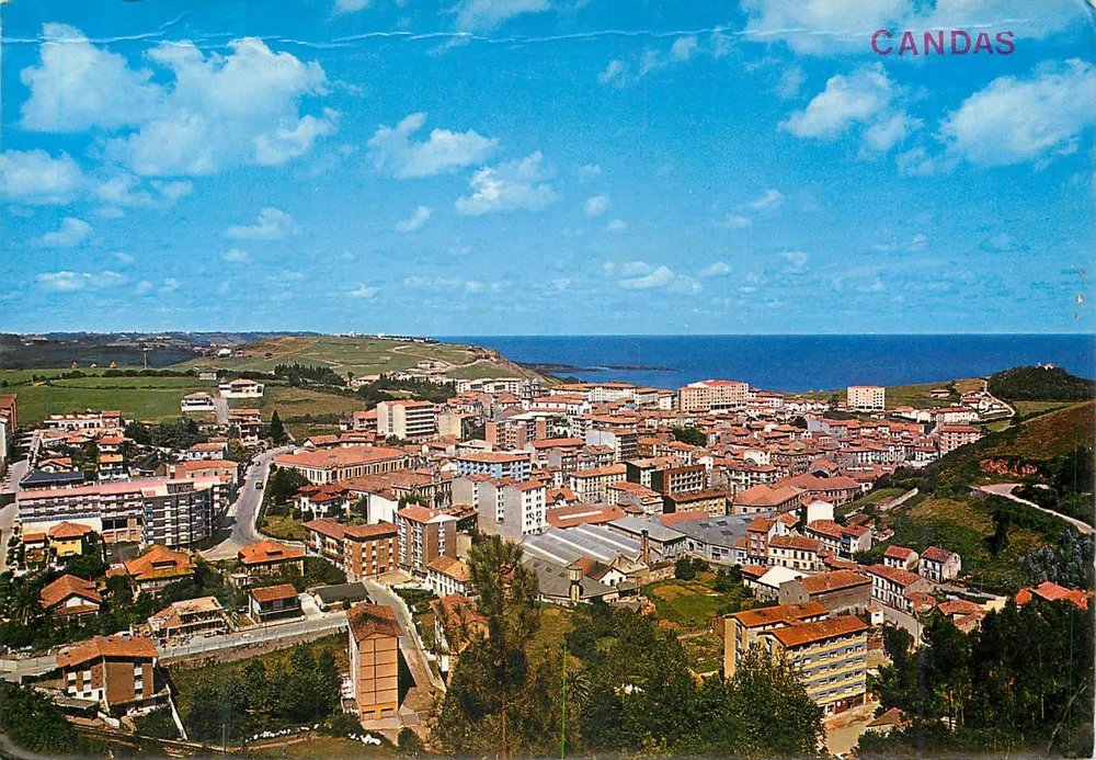 Candas (Astúrias) — vista panorâmica — Éditions Arribas - Frente