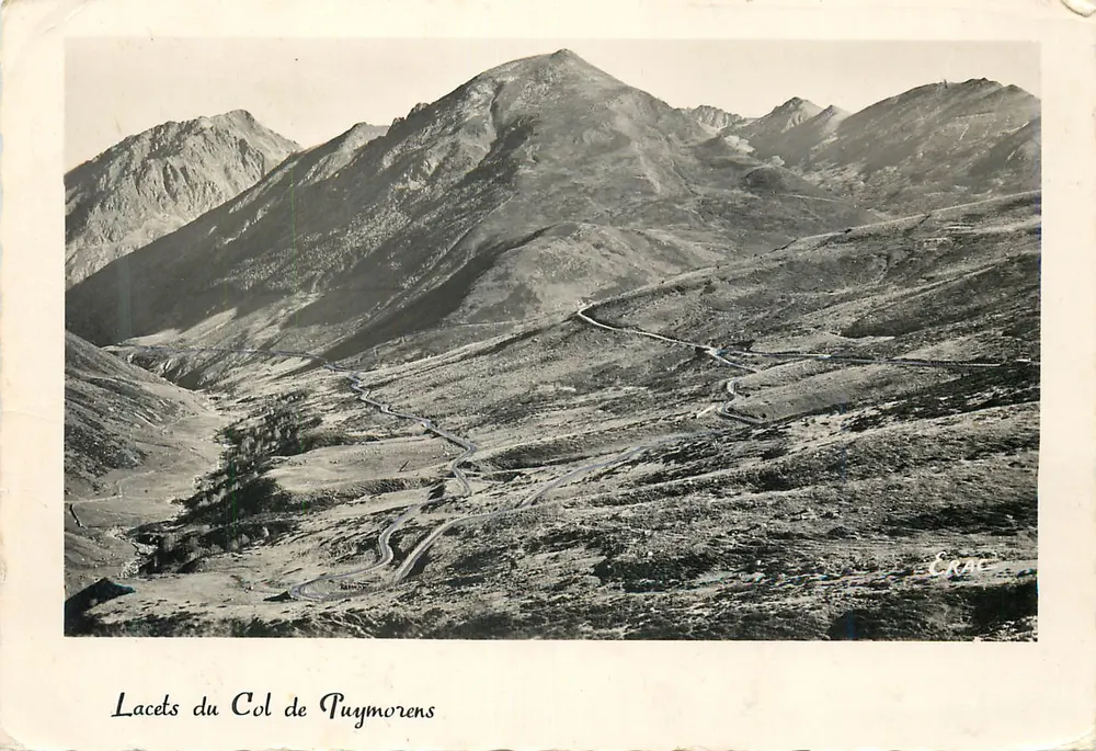 Lacets des Col de Puymorens — Verleger ÉRAC, Seriennummer nicht sichtbar - Vorderseite