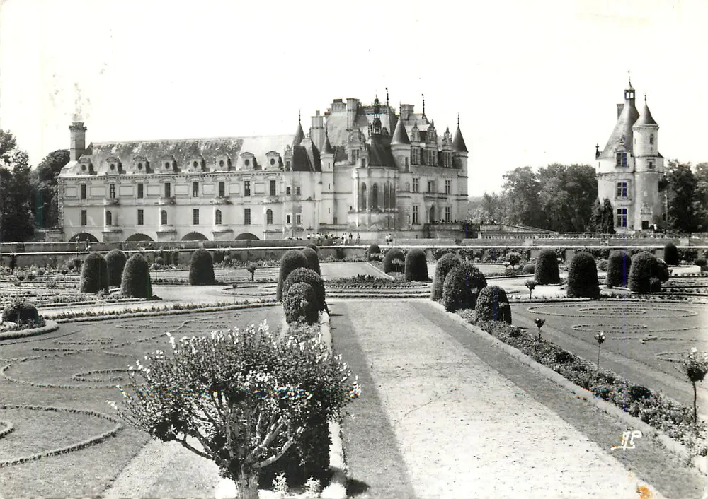 Chenonceau — Fachada Leste — Edição de Arte A.P. (7320, Chenonceaux, Indre-et-Loire) - Frente