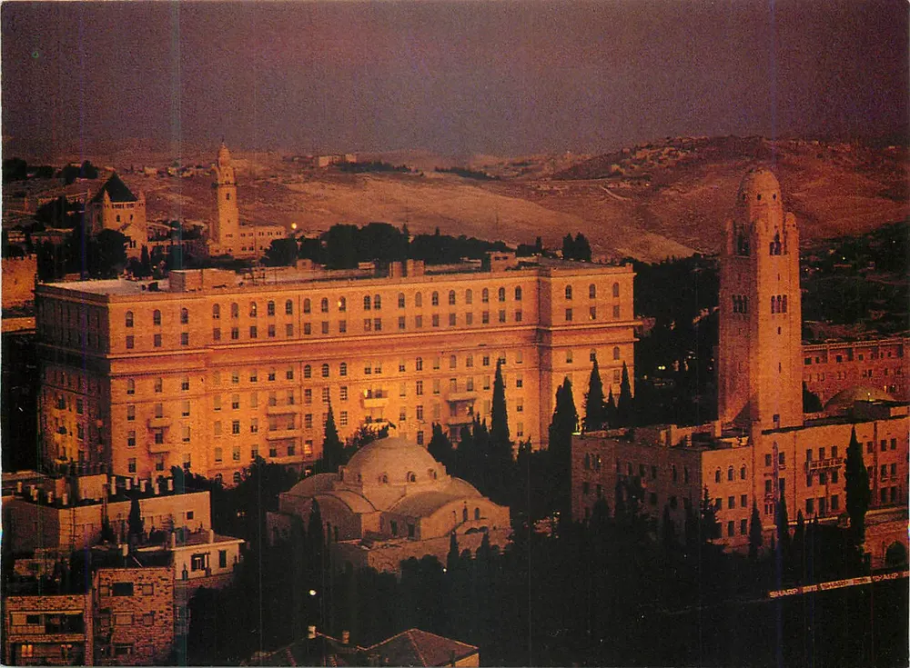 Hotel David — Jerusalém — editor Palphot Ltd, n° 14829 - Frente