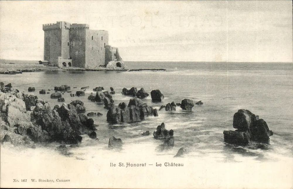 Ilha de São Honório — O Castelo — W. Stocker, Cannes, n° 167 - Frente