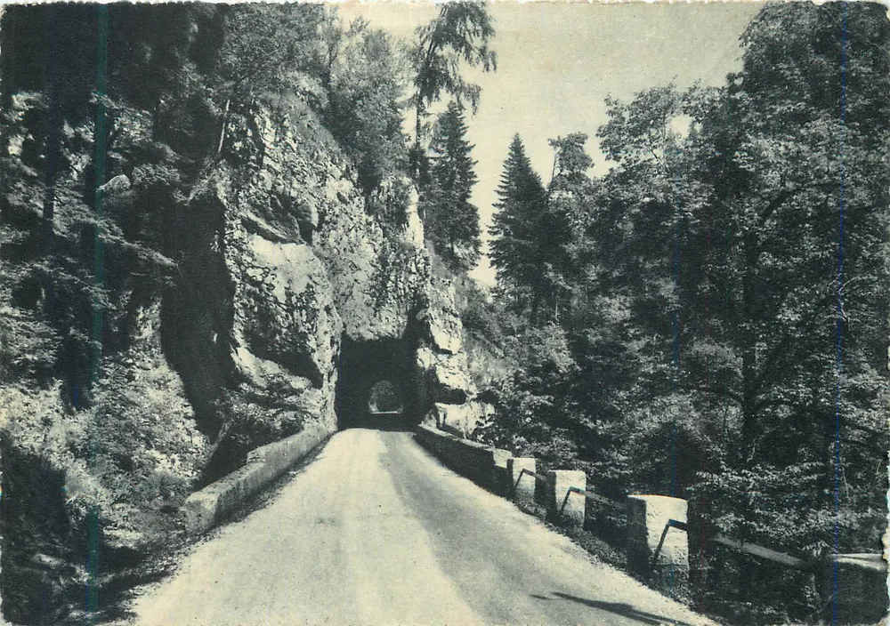 Route de la Grande Chartreuse — Die Tunnel — Verlag Hélios M. Lescuyer & Fils - Vorderseite