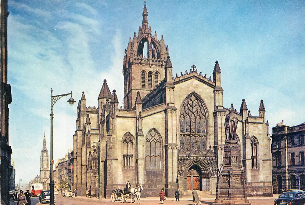 Catedral de St Giles, Edimburgo — J. Arthur Dixon, n° 3528 - Frente