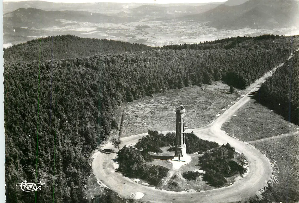 Der Hohwald (B.-Rhin) — Die Turm des Feuerfelds — Combiér (S.-et-L.) - Vorderseite