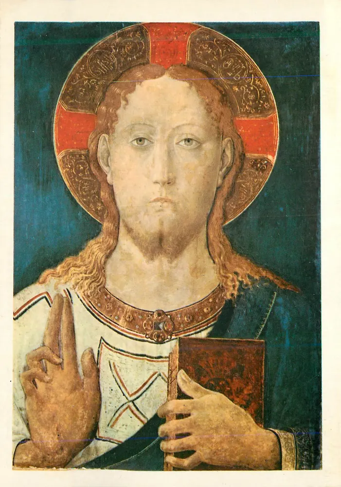Christus — P. Della Francesca (1416-1492) — Editions des Mathurins, Serie AT Nr. 1/10 - Vorderseite