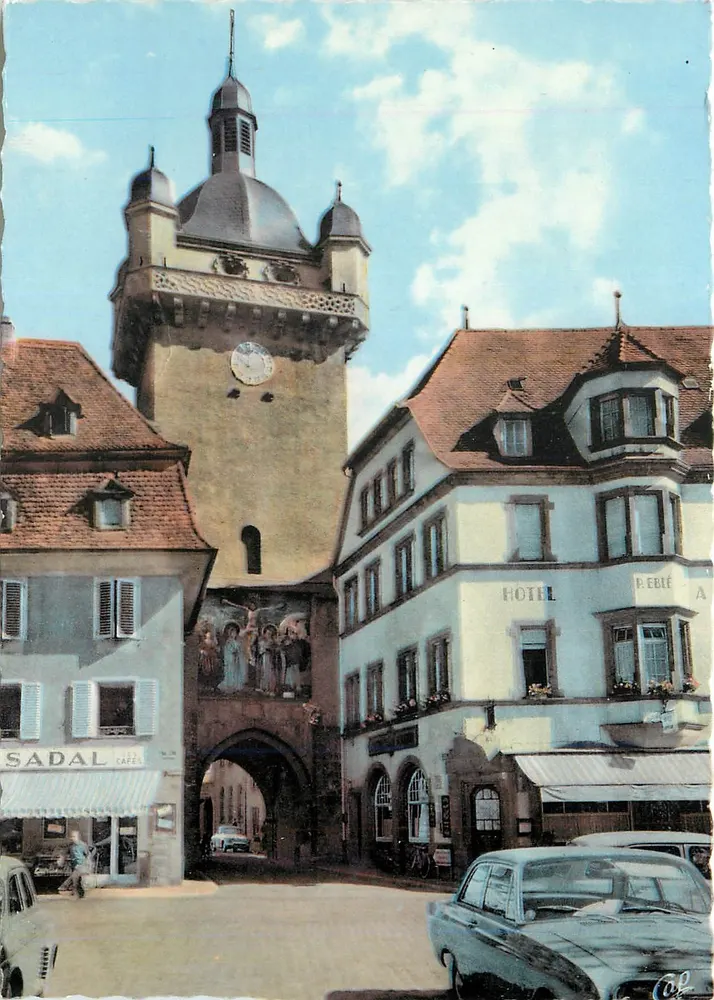 Sélestat — Torre de los Caballeros — Cie des Arts Photomécaniques - Anverso