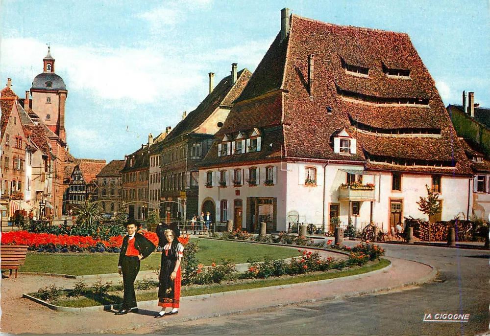 Das Salzhaus in Wissembourg — pittoreskes Elsass — Éditions La Cigogne - Vorderseite
