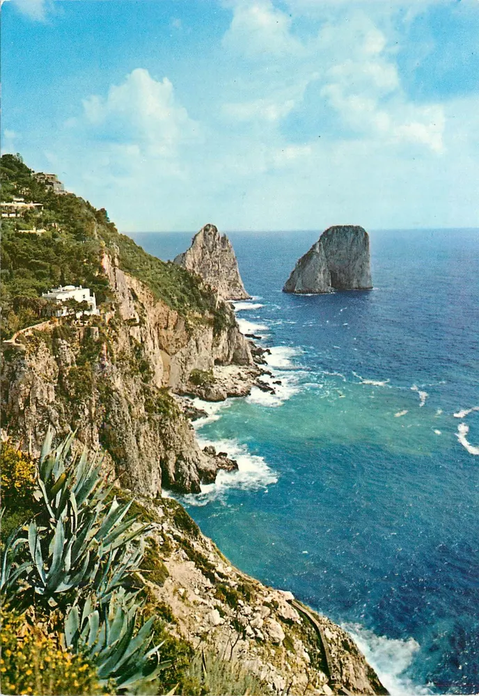 Os Faraglioni — Capri — editor SAR, n° C/93 - Frente