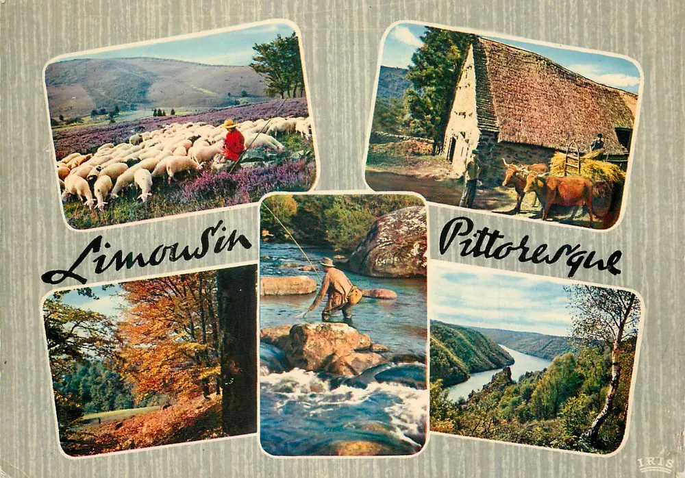 Limousin — Prettige landschappen — Moderne uitgaven « Théolac » - Voorkant